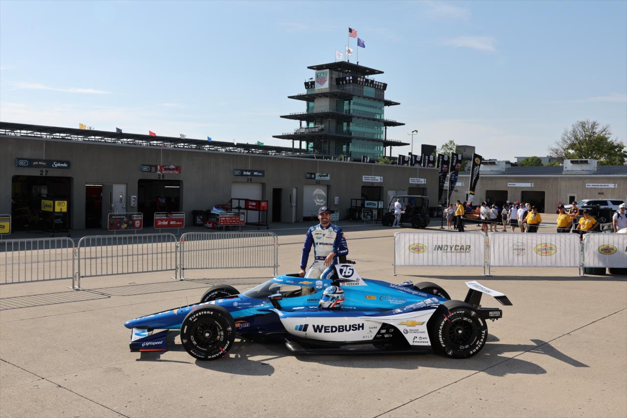 Rinus VeeKay - Indianapolis 500 Qualification Photo - By: Travis Hinkle -- Photo by: Travis Hinkle